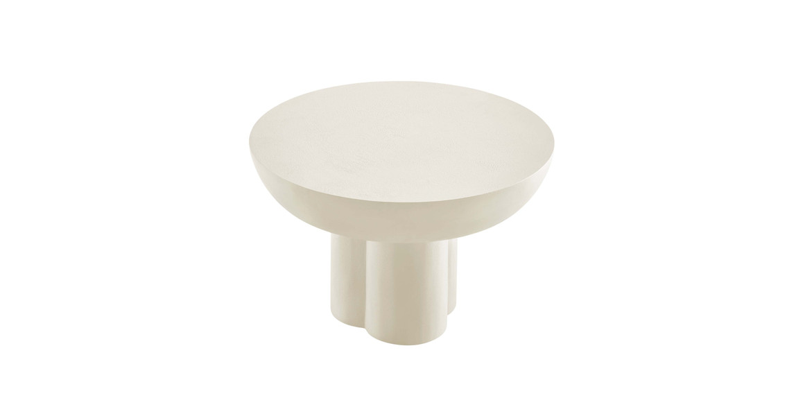 Doyers Round Concrete Coffee Table