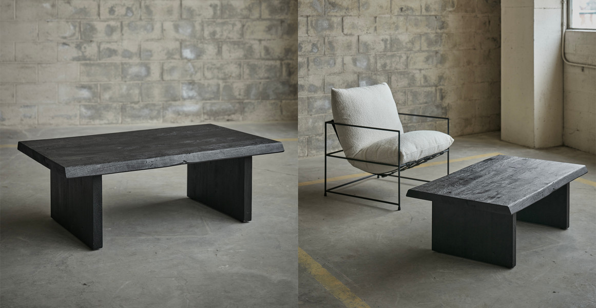 Orchard 48" Live Edge Wood Coffee Table