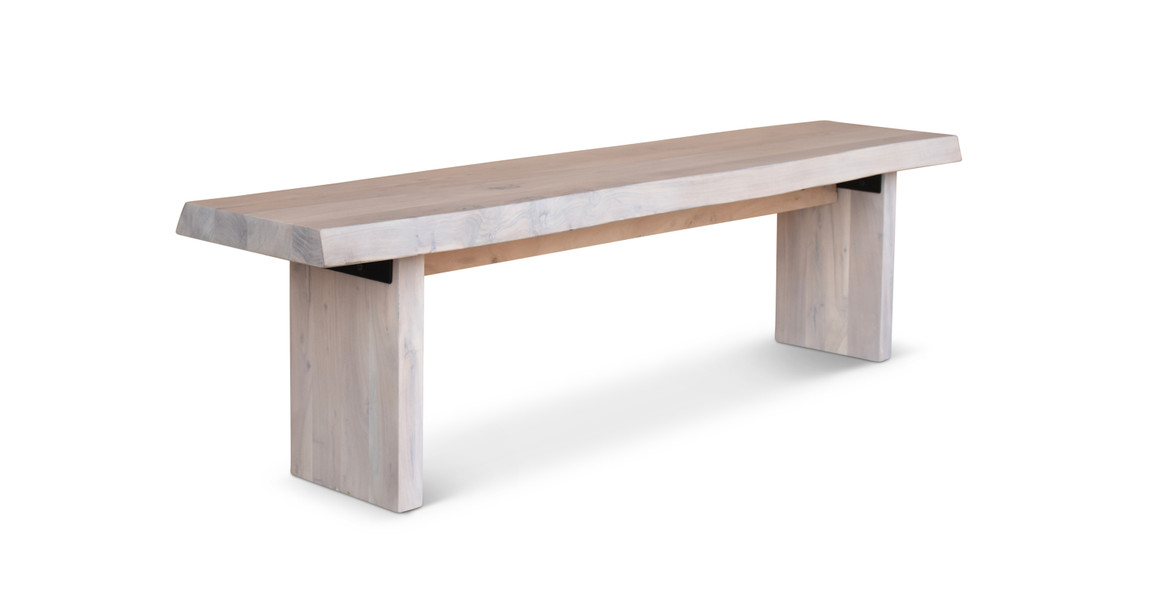 Orchard Live Edge Wood Bench
