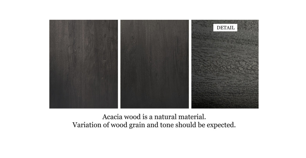 Orchard Pewter  Aluminum T Base Wooden Dining Table