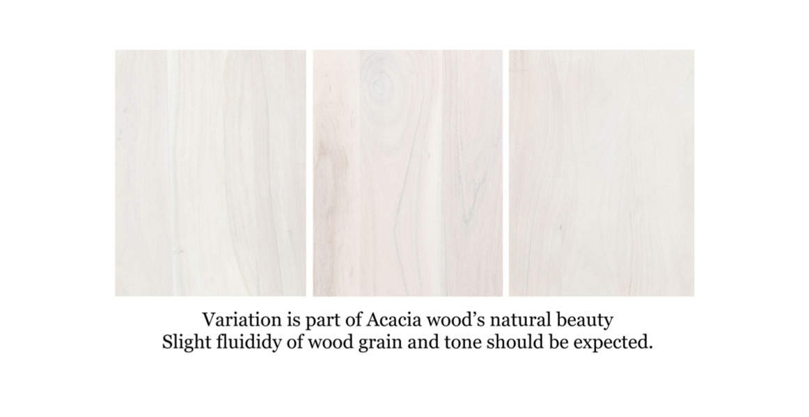 Orchard Pewter Aluminum U Base Wooden Dining Table