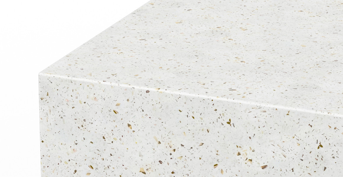 Kips Bay Brutalist Rectangular Concrete Coffee Table