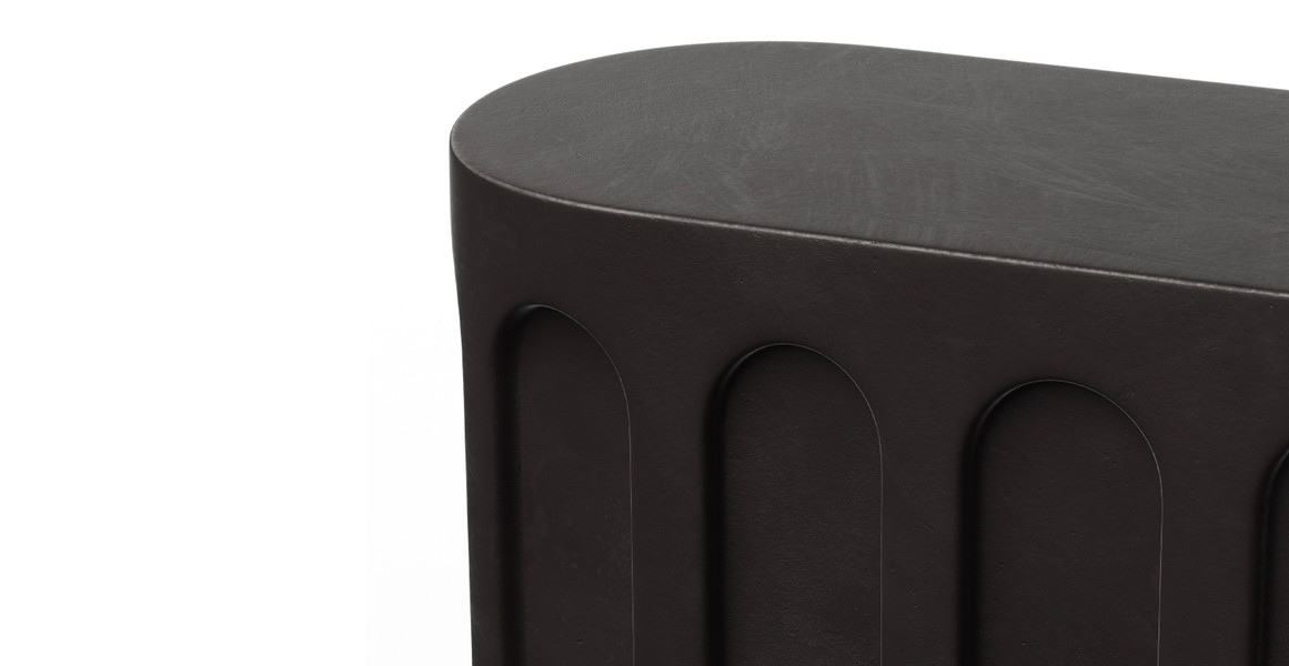 Metropolis Modern Indoor/Outdoor Concrete Bench