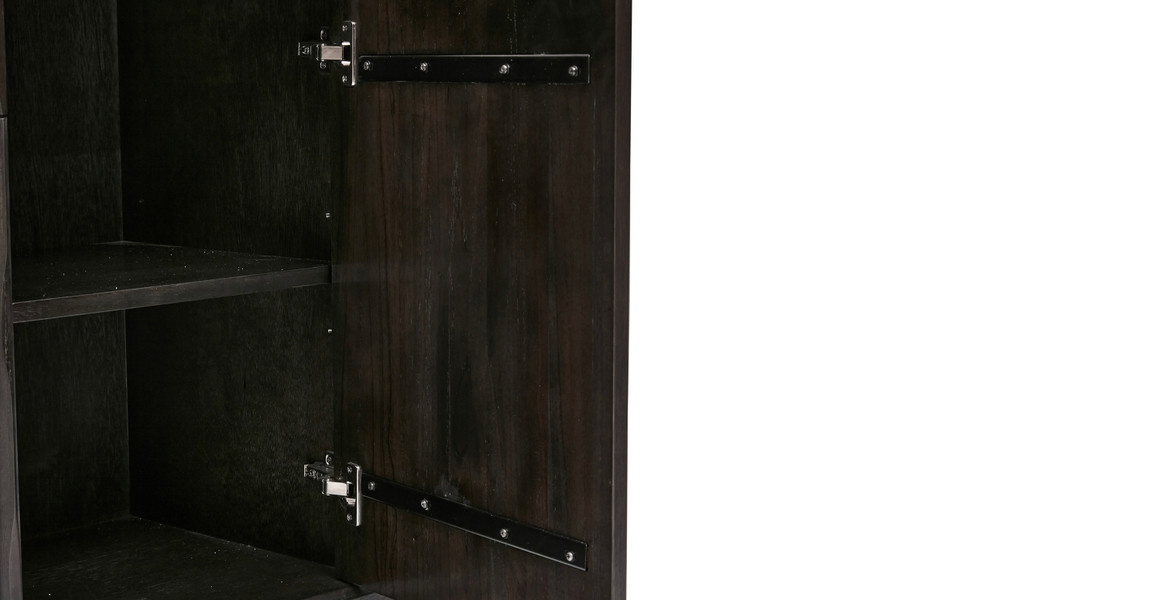 High Line Modern Luxury Buffet - Gold Base