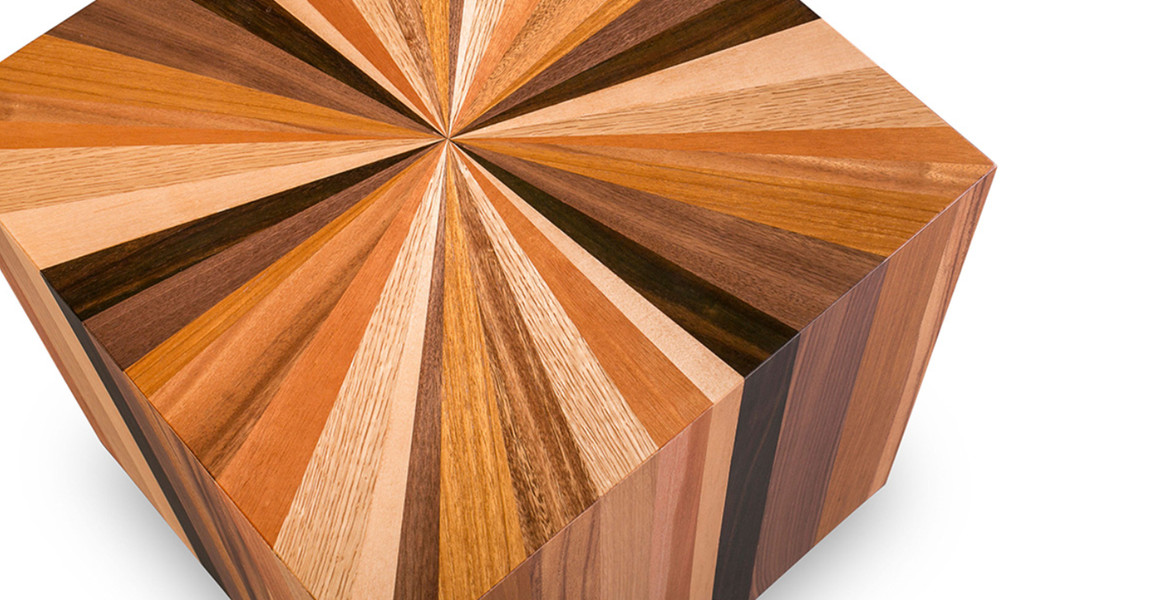 Sunnyside Contemporary Wood End Table