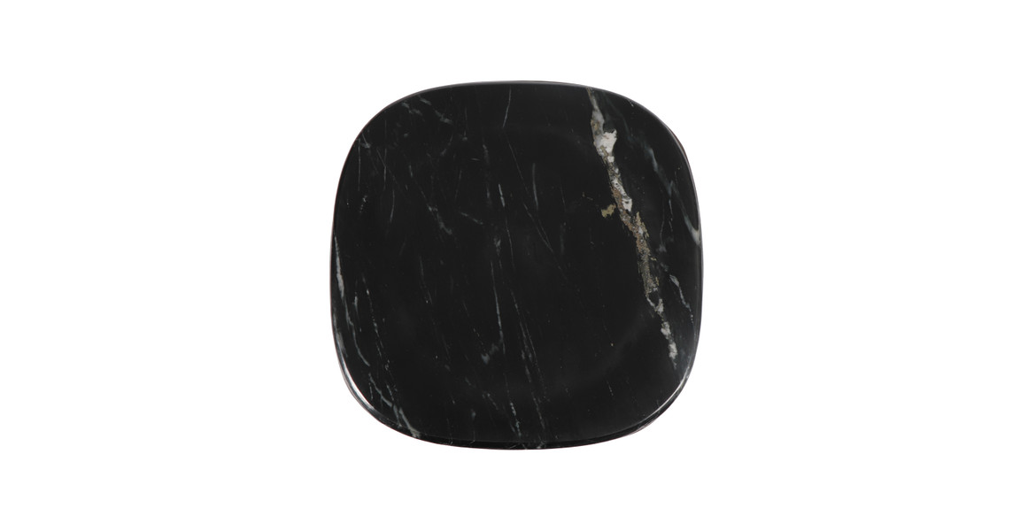 Wooster Marble Contemporary Counter Stool