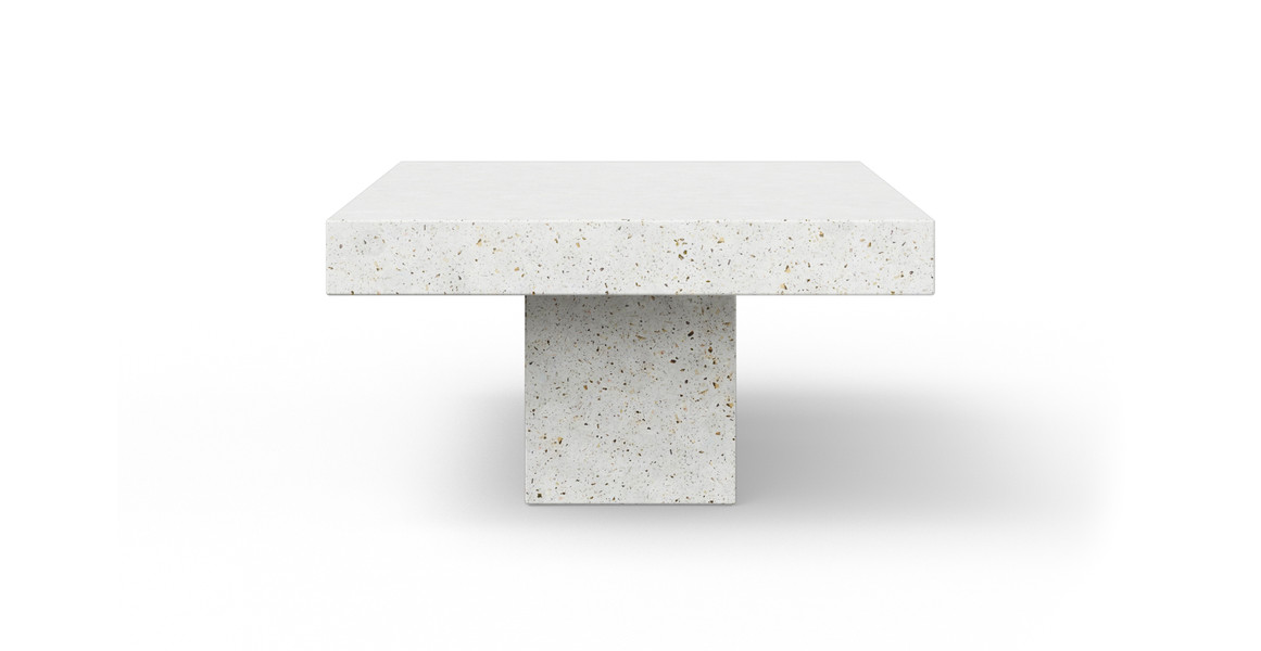 Fulton Brutalist Indoor/Outdoor Rectangle Coffee Table
