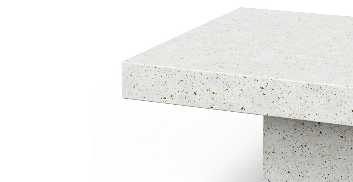 Fulton Brutalist Indoor/Outdoor Rectangle Coffee Table