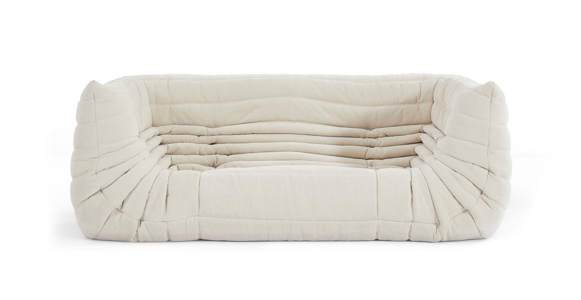 Michel Ducaroy Quayside 3 Seater Medium Fabric Sofa With Arms