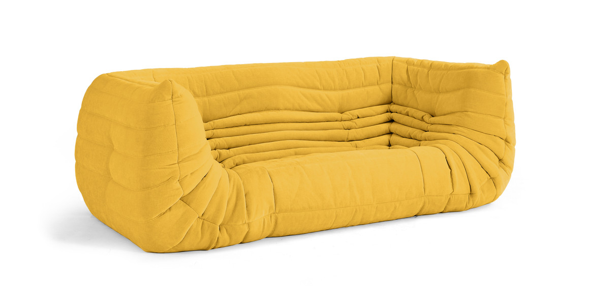 Michel Ducaroy Quayside 3 Seater Medium Fabric Sofa With Arms