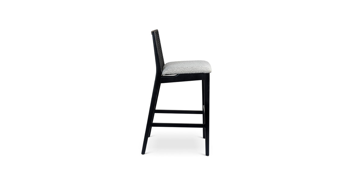 Clinton Mid Century Cane Bar Stool