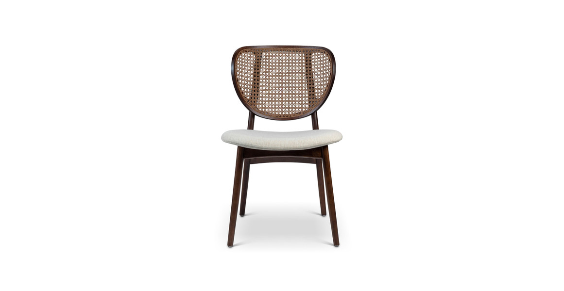 Clarkson Mid Century Rattan Cane Side Chair
