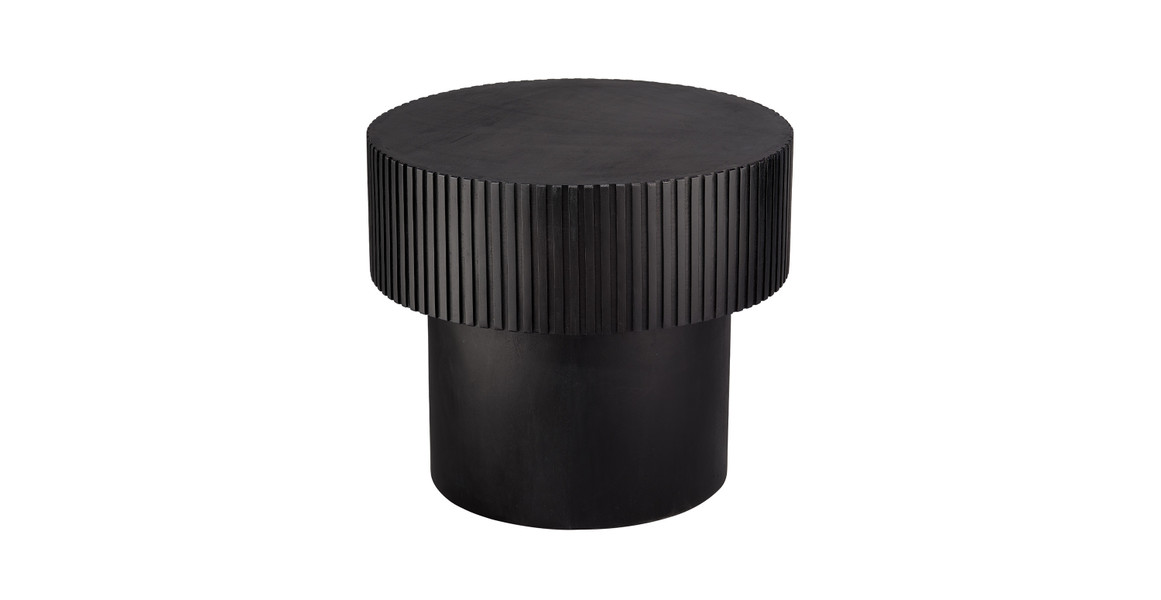Kyra Mango Wood Round Side Table