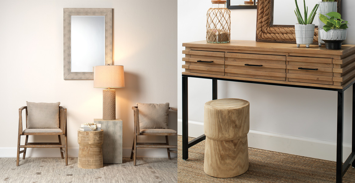 Maia Wood Side Table