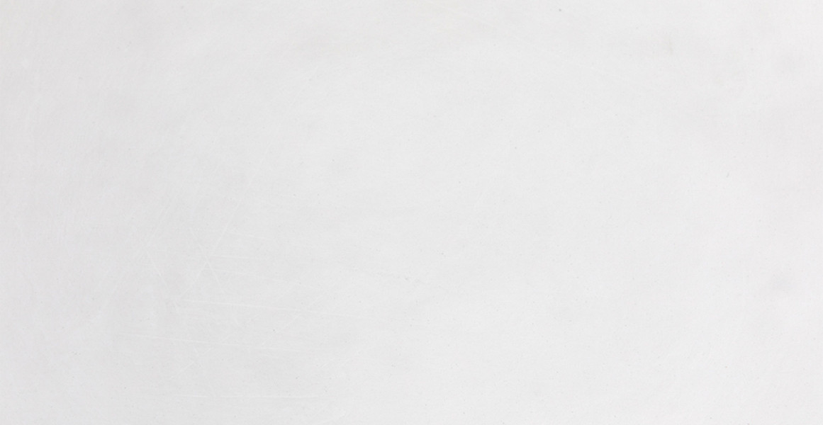 White Fiber Cement Hourglass Stool