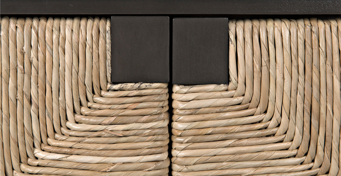 Rush Seagrass Pale Brook 4 Door Sideboard