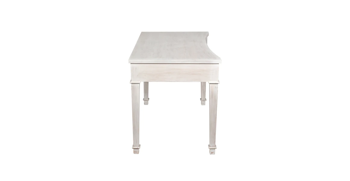 White Wash Curba Desk