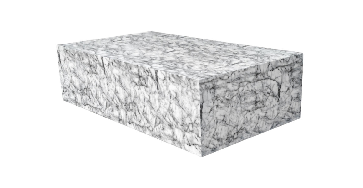 Copenhagen Concrete Plinth Block Large Coffee Table