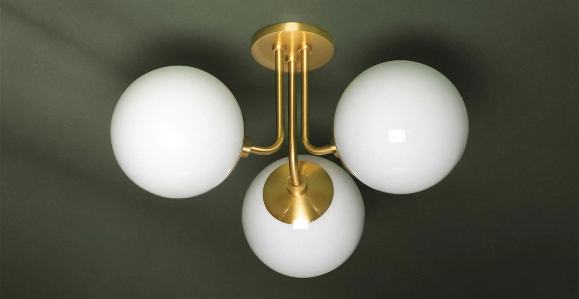 Everglades Semi-Flush Light