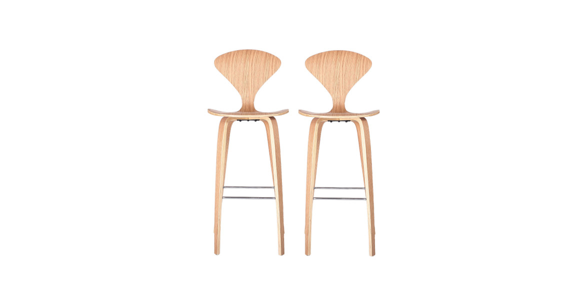 Norman Cherner Barstool  (Set of 2) - FINAL SALE