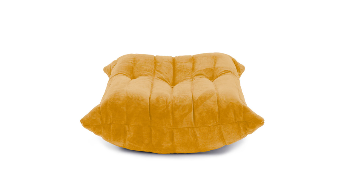 Michel Ducaroy Modern Fabric Ottoman - FINAL SALE