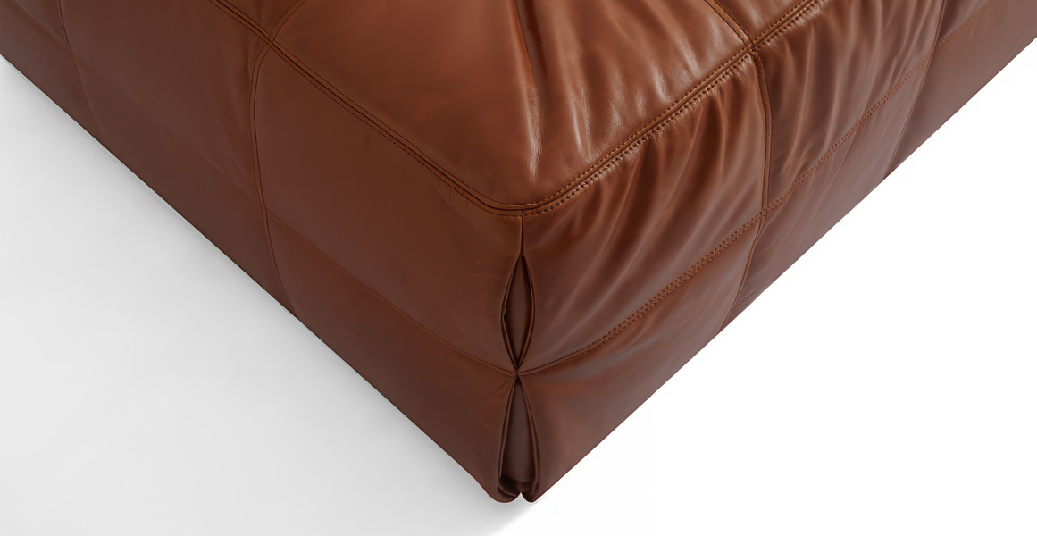 Michel Ducaroy Kashyma Modern Small Ottoman - FINAL SALE