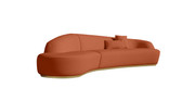 Reya Curved Sectional Sofa - Left Chaise