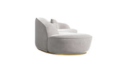 Reya Curved Sectional Sofa - Left Chaise
