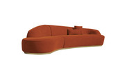 Reya Curved Sectional Sofa - Left Chaise