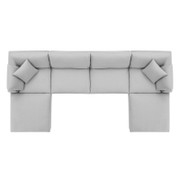 Commix Down Filled Overstuffed 6-Piece Sectional Sofa