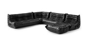 Michel Ducaroy Modular Leather Sofa Set | Configuration E