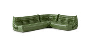 Michel Ducaroy Modular Leather Sectional Sofa Set  | Configuration B