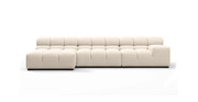 Tufted Sectional Sofa - Left Chaise