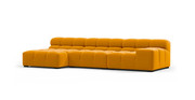 Tufted Sectional Sofa - Left Chaise