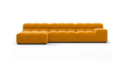 Tufted Sectional Sofa - Left Chaise