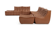 Sienna Premium Aniline Leather Sofa | Configuration C