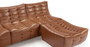 Sienna Premium Aniline Leather Sofa | Configuration C