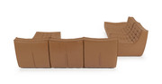 Sienna Premium Aniline Leather Sofa | Configuration C