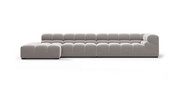 Tufted Sectional Sofa - Large Left Chaise