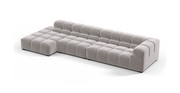 Tufted Sectional Sofa - Large Left Chaise