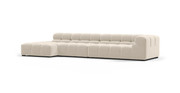 Tufted Sectional Sofa - Large Left Chaise
