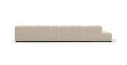 Tufted Sectional Sofa - Large Left Chaise