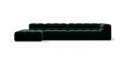 Tufted Sectional Sofa - Large Left Chaise