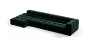 Tufted Sectional Sofa - Large Left Chaise