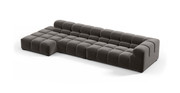 Tufted Sectional Sofa - Large Left Chaise