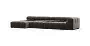 Tufted Sectional Sofa - Large Left Chaise