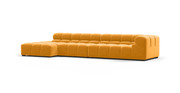 Tufted Sectional Sofa - Large Left Chaise