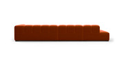 Tufted Sectional Sofa - Large Left Chaise