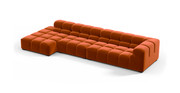 Tufted Sectional Sofa - Large Left Chaise