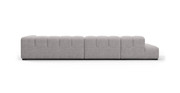 Tufted Sectional Sofa - Large Left Chaise